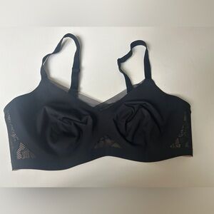 Honeylove women’s Black Wireless Bra size S 34 B/C